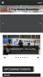 Mobile Screenshot of elpasohockey.org